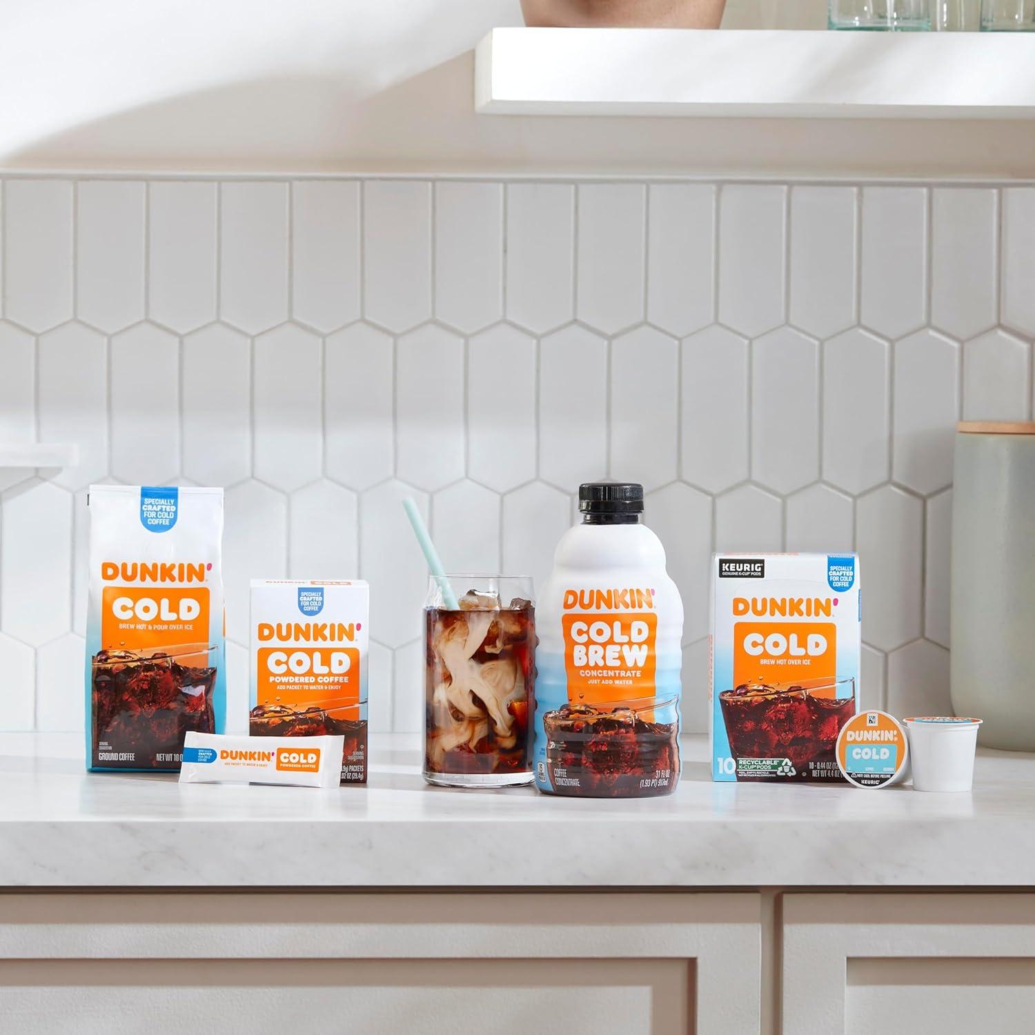 imageDunkin Cold Coffee 60 Keurig KCup PodsCold