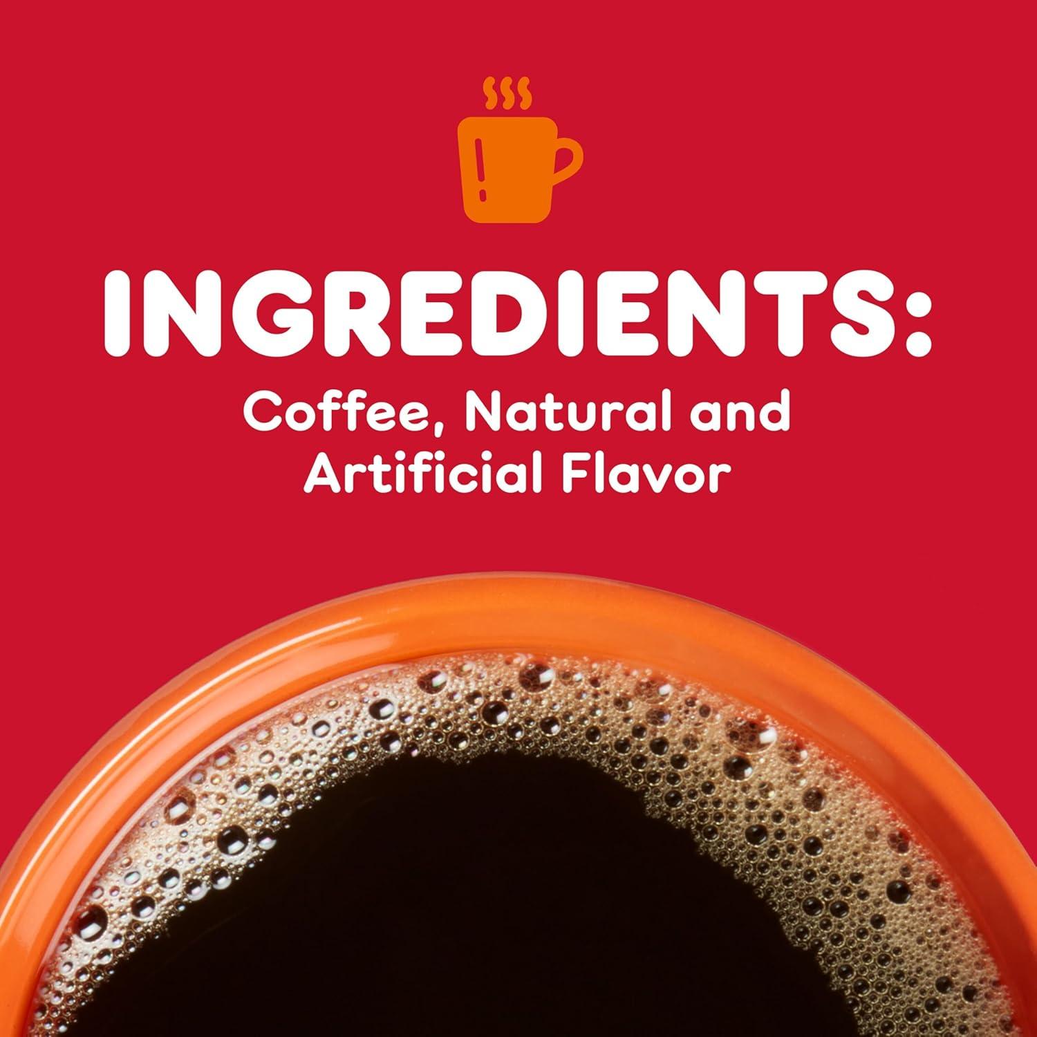 imageDunkin Gingerbread Artificially Flavored Coffee Ground Coffee 11 oz Bag 6 Count