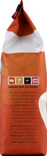 imageDunkin Ground Coffee Dark Roast 11 Ounce Pack of 1Midnight Dark Roast