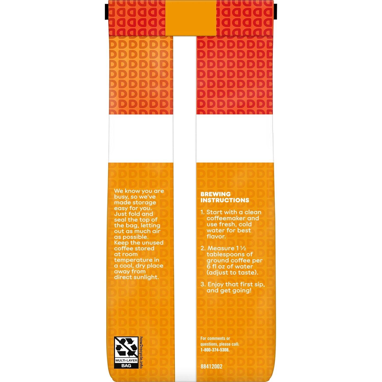 imageDunkin Ground Coffee Limited Edition Variety Pack Three 7 Oz BagsCaramel Me Crazy