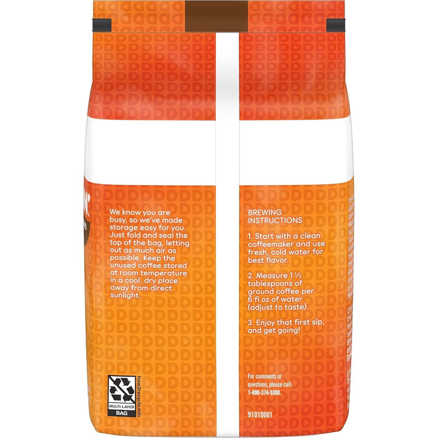 imageDunkin Ground Coffee Limited Edition Variety Pack Three 7 Oz BagsOriginal Blend