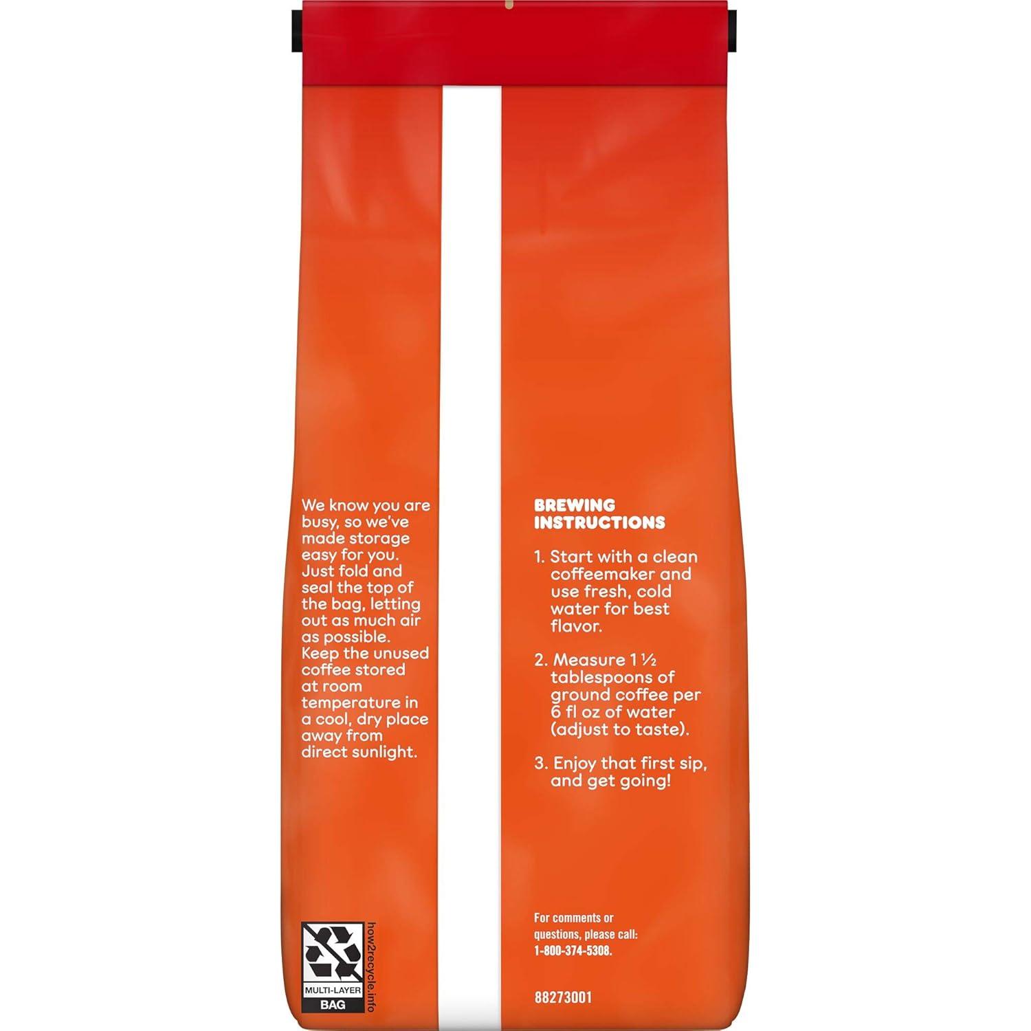 imageDunkin Medium Roast Pumpkin Spice Flavored Ground Coffee 11 Ounce