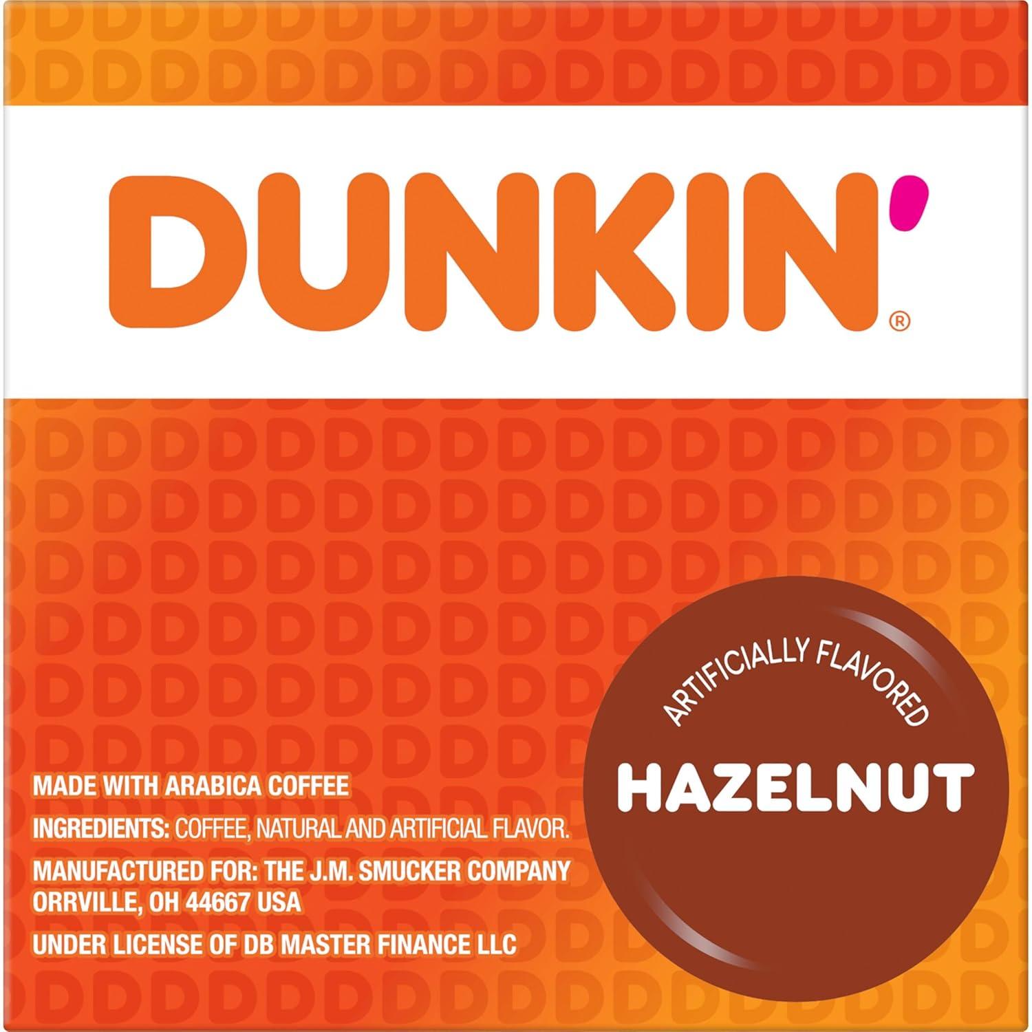 imageDunkin White Chocolate Peppermint Artificially Flavored Coffee KCup Pods 60 CtHazelnut