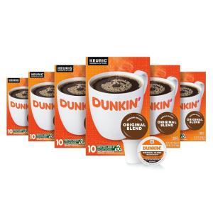 Dunkin’ White Chocolate Peppermint Artificially Flavored Coffee, K-Cup Pods, 60 Ct.(Original Blend)