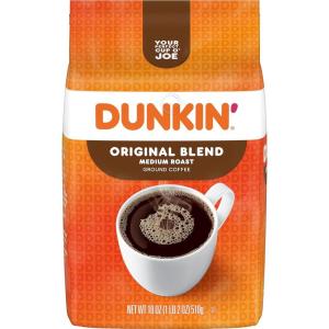 Dunkin’ White Chocolate Peppermint Artificially Flavored Ground Coffee, 11 oz. Bag, 6 Count(18 Ounce (Pack of 1))